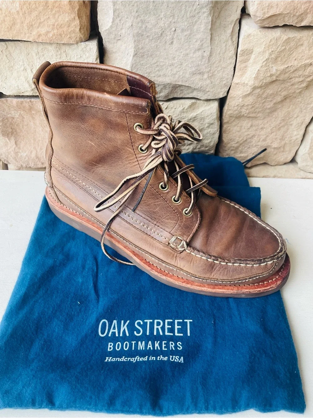 Oak Street Bootmakers Brown Lace Up Boots